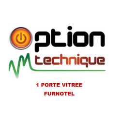 OPTION : 1 PORTE VITREE