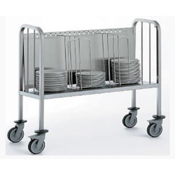 Chariot porte-assiettes,...