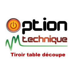 Tiroir pour table de découpe