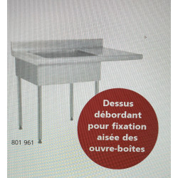 TABLE DE DEBOITAGE ADDOSSEE...