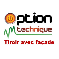 Tiroir avec façade avec bac...