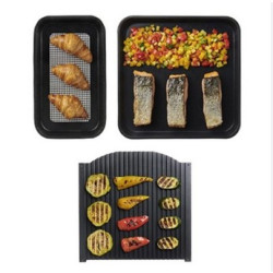 PLAT EN TEFLON LISSE 2PCS...