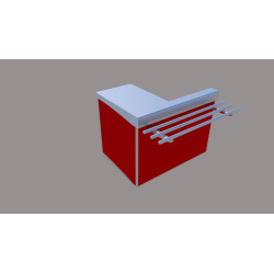 MEUBLE CAISSE 1200 BRAS...