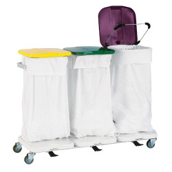 PORTE 3 SACS+COUVERCLES...