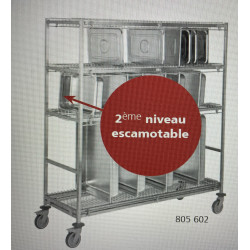 CHARIOT STOCKAGE BACS GN 51...