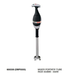 MIXER PORTATIF 550W TUBE INOX